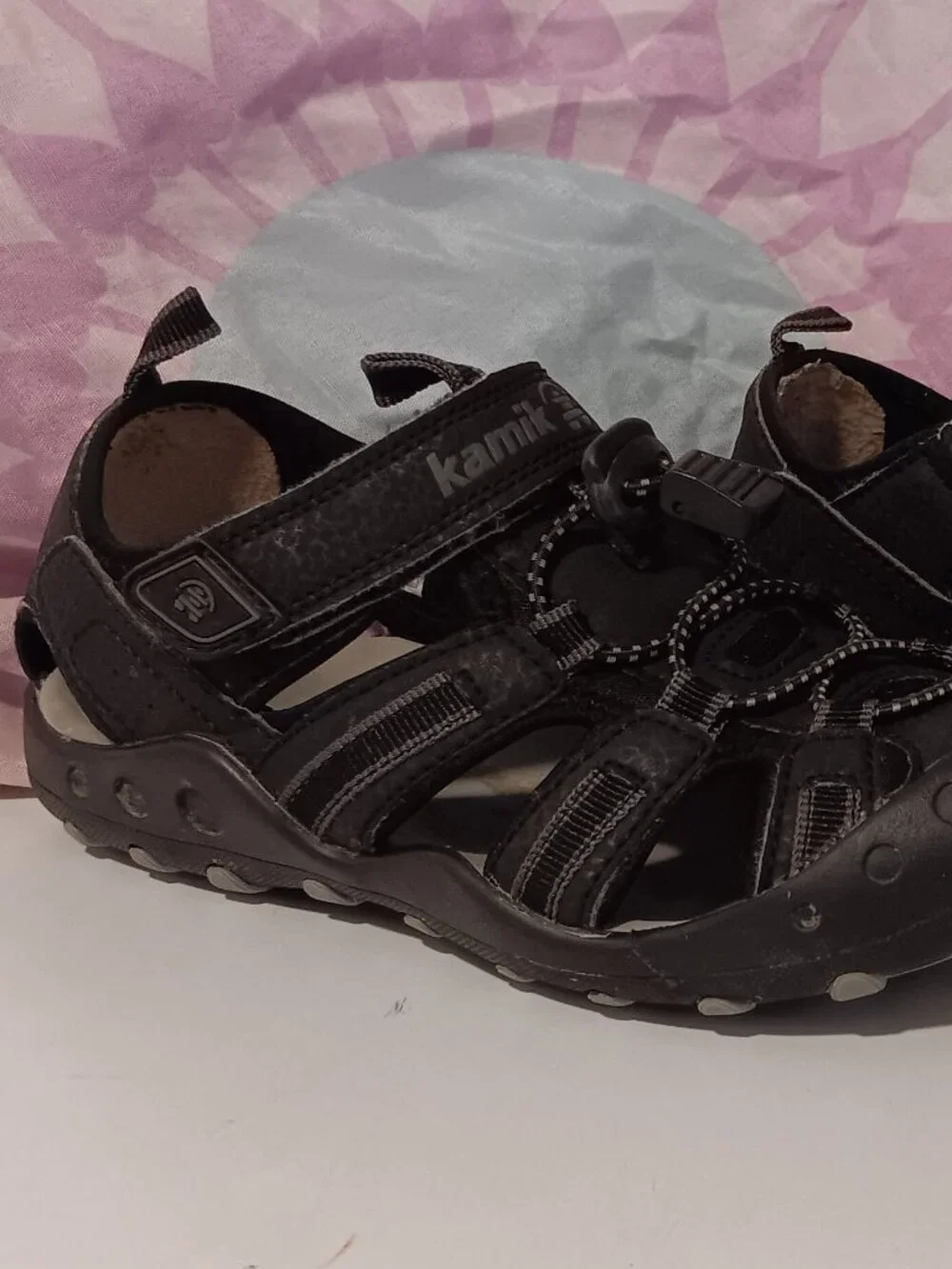 Kids Kamik velcro sandals